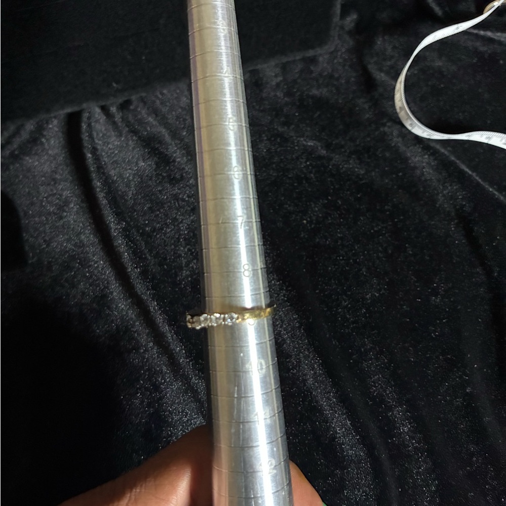 Gold Over Sterling Stackable Ring - image 5